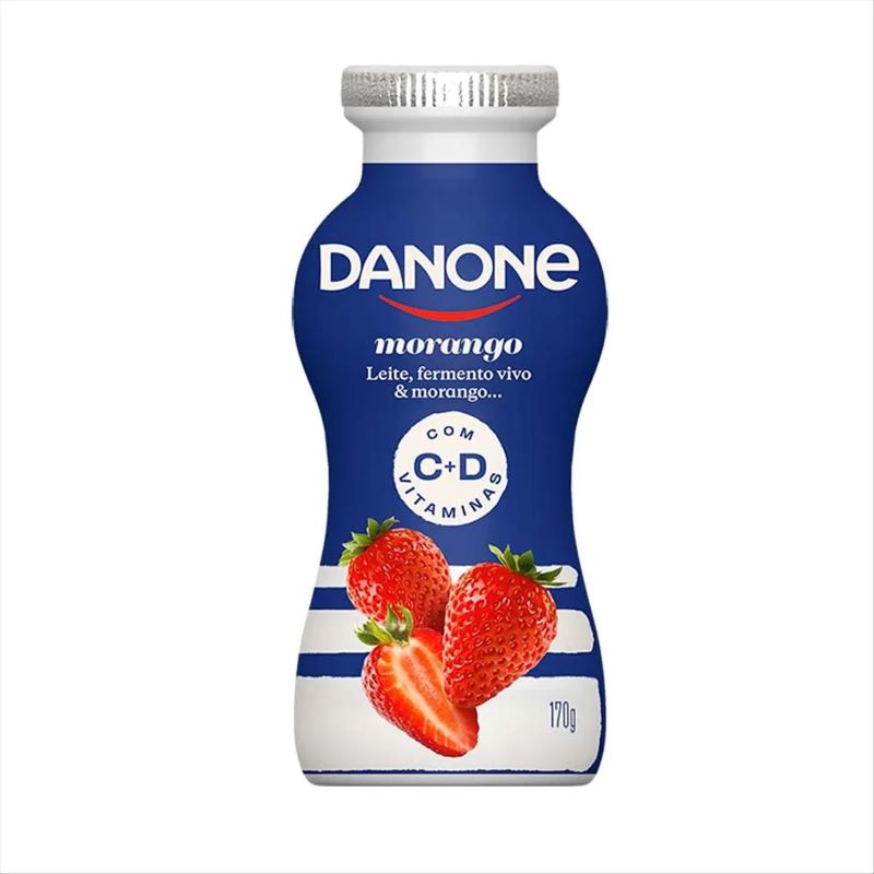 Iogurte Líquido Danone Morango 170g